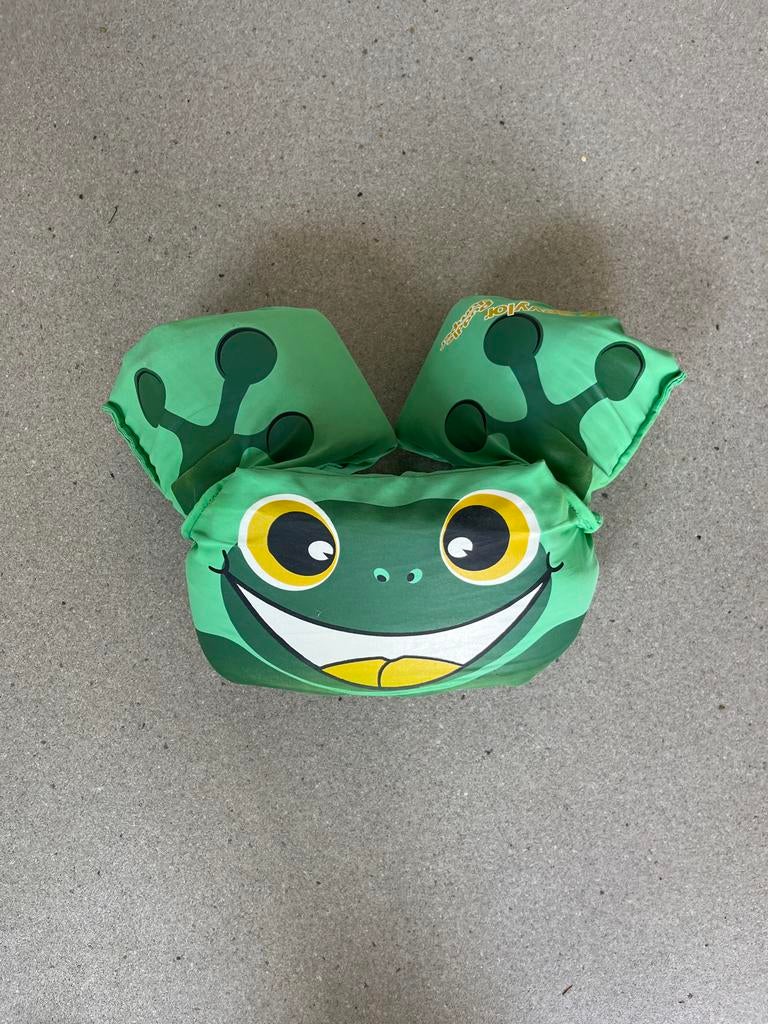 Leuke zwembandjes kikker design 15-30 kg, Verzamelen, Speldjes, Pins en Buttons, Ophalen of Verzenden, Zo goed als nieuw