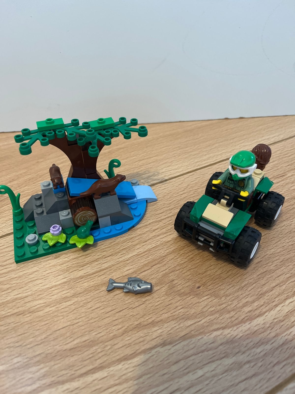 LEGO City 60394 Quad en Otter Habitat, Ophalen of Verzenden, Zo goed als nieuw, Overige merken