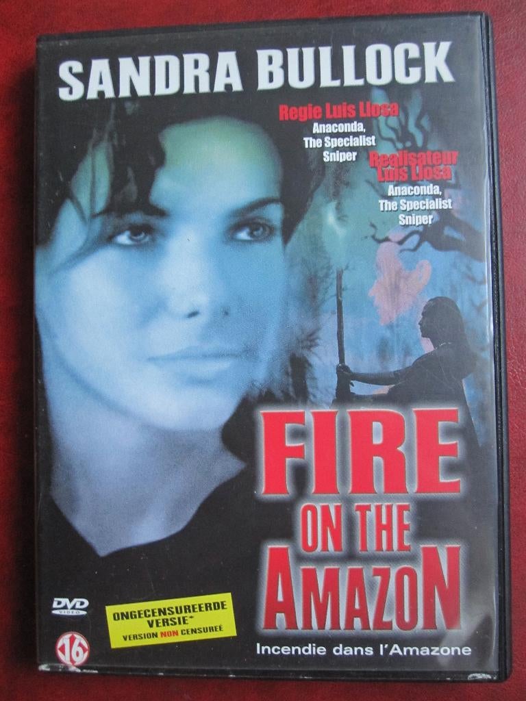 Fire on the Amazon (1993), Vanaf 16 jaar, Ophalen of Verzenden, Zo goed als nieuw, Actie
