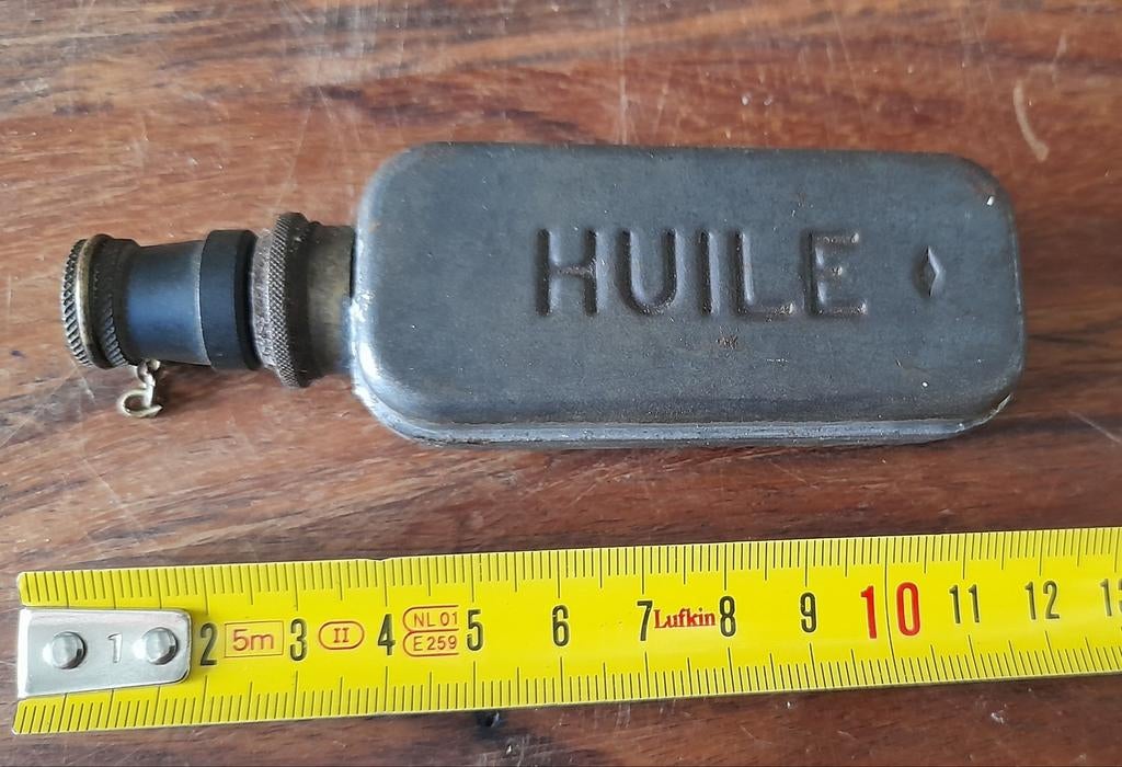Olieflesje vintage huile, Ophalen of Verzenden, Gebruikt