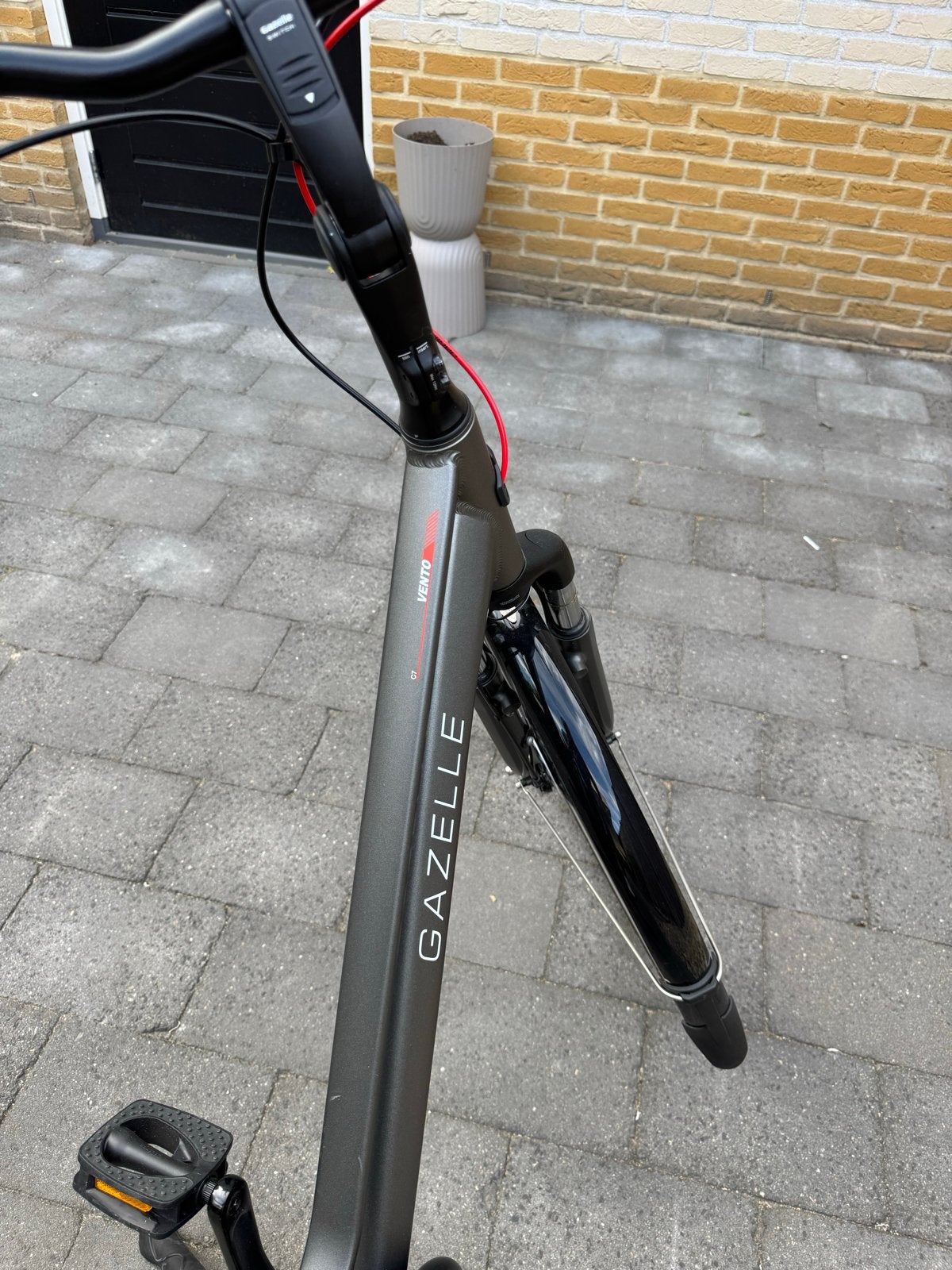 Gazelle Vento D7 Damesfiets - Framehoogte 53 cm, Velgrem, Versnellingen, Ophalen of Verzenden, Zo goed als nieuw