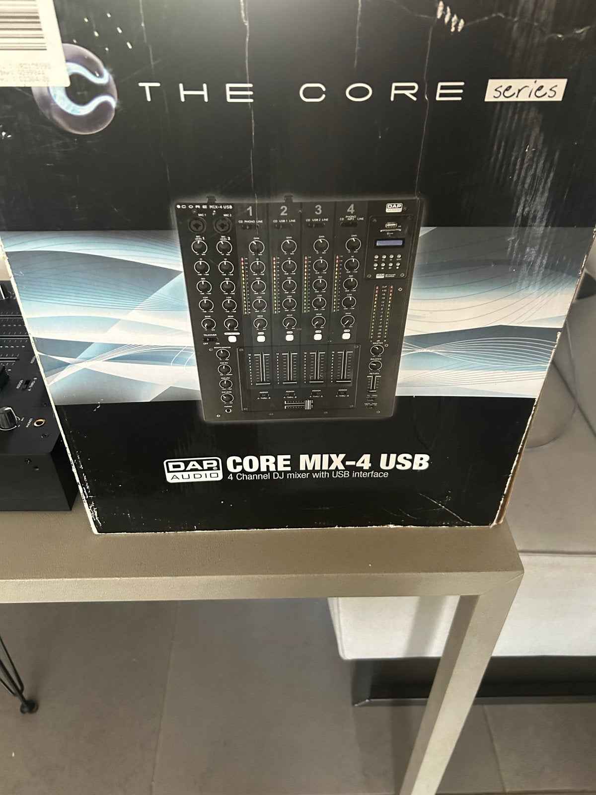DAP Audio Core Mix-4 USB 4-kanaals DJ mixer, Muziek en Instrumenten, Dj-sets en Draaitafels, Zo goed als nieuw, Dj-set, Overige merken