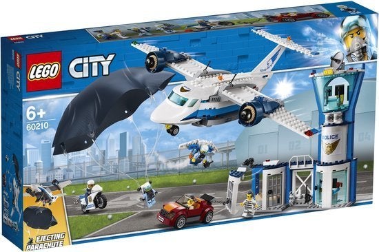 Lego 60210 City Sky Police Air Base nieuw sealed, Ophalen, City, Nieuw, Complete set