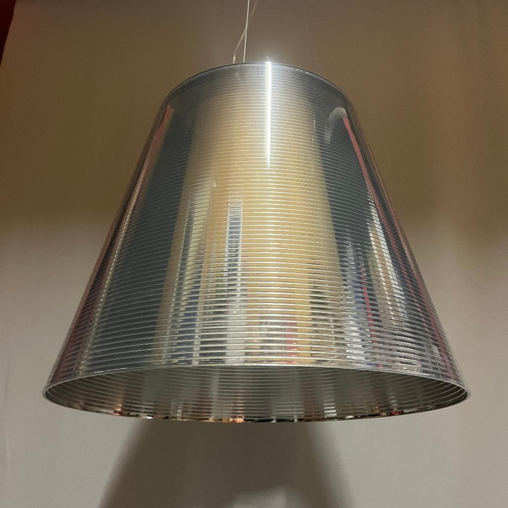Flos Ktribe S3 zilver door Philippe Starck, Ophalen, Gebruikt, Philippe Starck, Flos