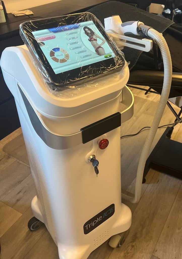Diode triple ice laser, Ophalen of Verzenden, Zo goed als nieuw