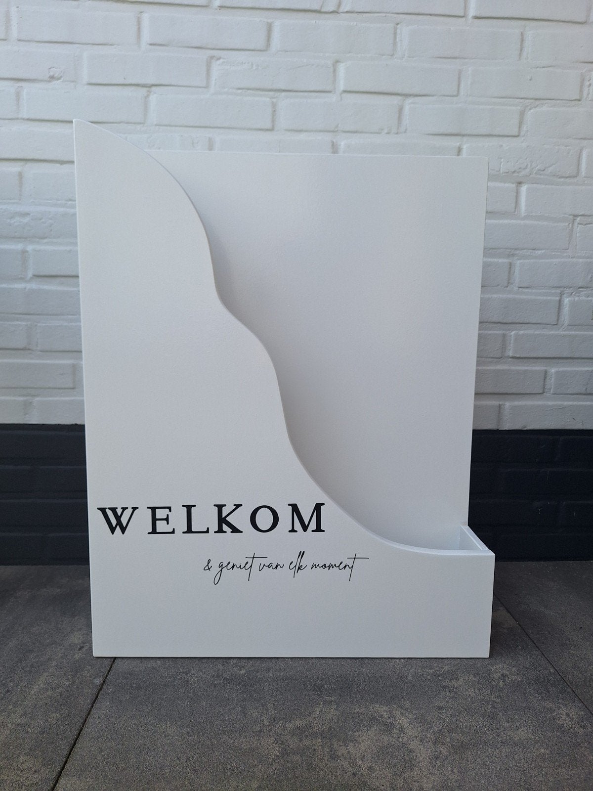 Welkomstbord organisch te huur, Ophalen, Nieuw, Geboorte of Huwelijk