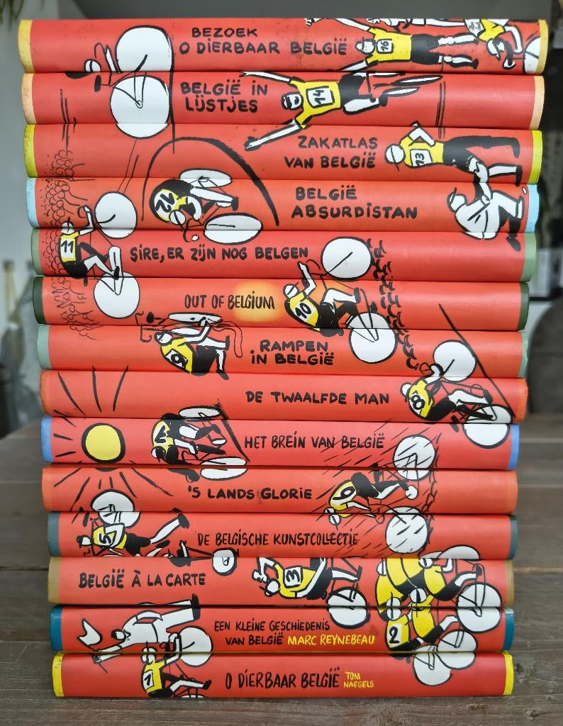 O dierbaar België - Boekenreeks 175 jaar België (14 stuks), Gelezen, Europa, Maatschappij en Samenleving, Ophalen of Verzenden