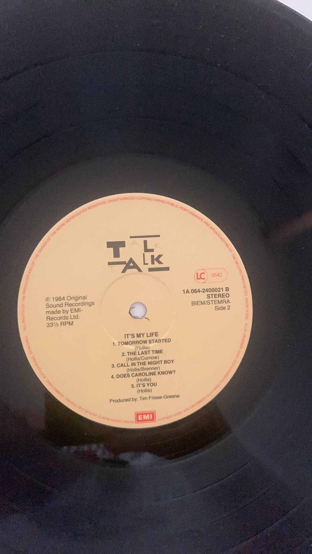 Talk Talk - it’s my life, Ophalen of Verzenden, Zo goed als nieuw, Overige formaten