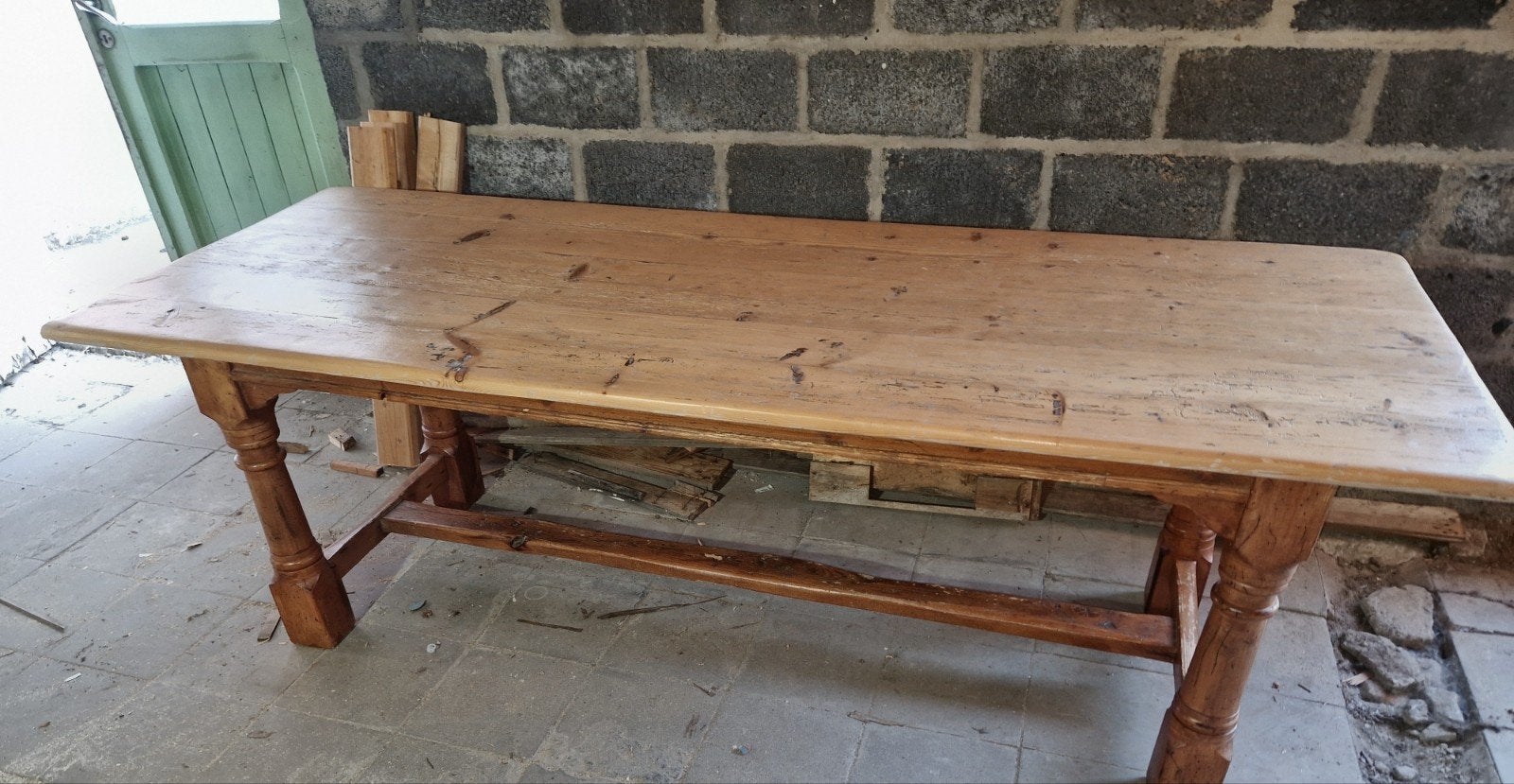 Authentieke Franse boerentafel, Antiek en Kunst, Ophalen