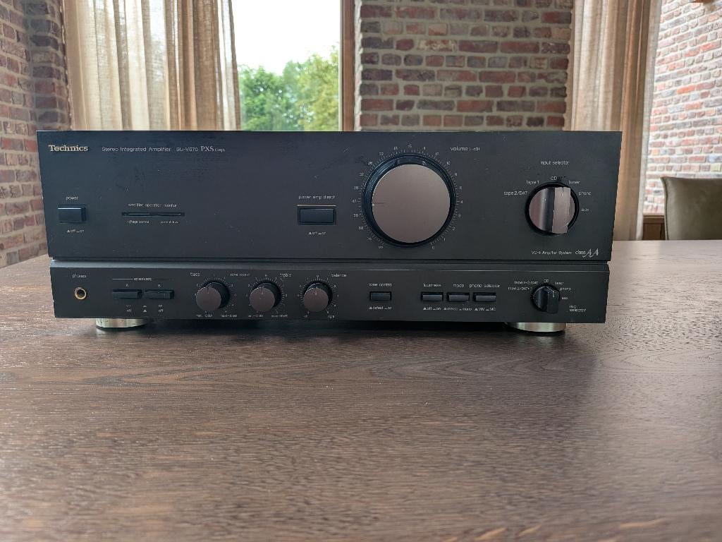 Technics SU-V670 versterker – nagekeken, werkt perfect, Overige merken, Gebruikt, Ophalen of Verzenden, 60 tot 120 watt