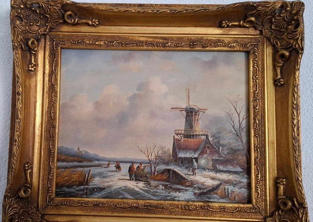Drie Schilderijen van Albert Hess, Ophalen of Verzenden