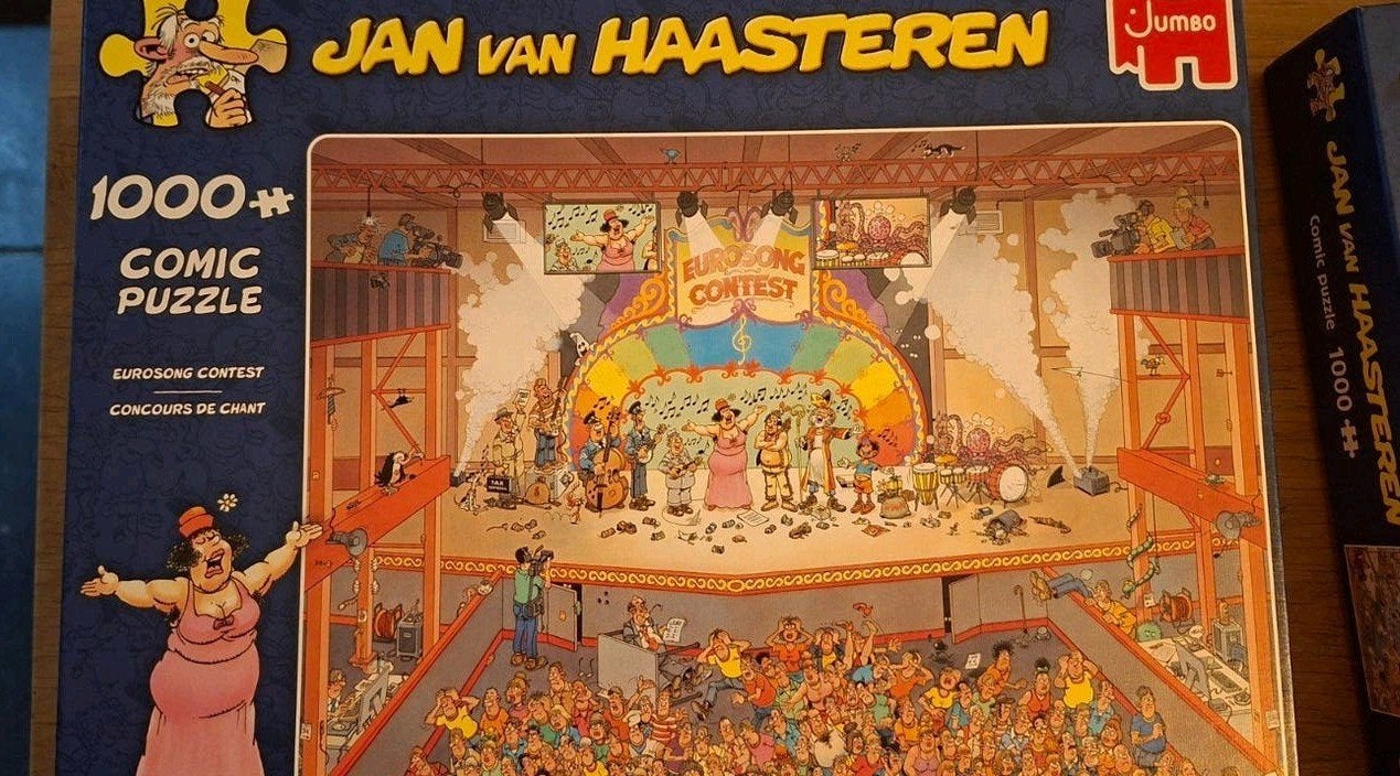 Jan van Haasteren Puzzels - 1000 stukjes, Ophalen, 500 t/m 1500 stukjes, Gebruikt, Legpuzzel