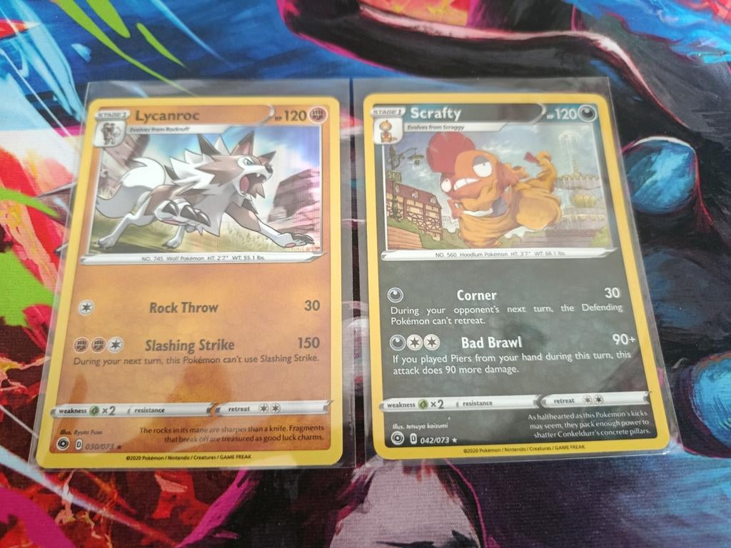 Pokémon Champion's Path kaarten Holo, Ophalen of Verzenden, Zo goed als nieuw, Meerdere kaarten, Foil
