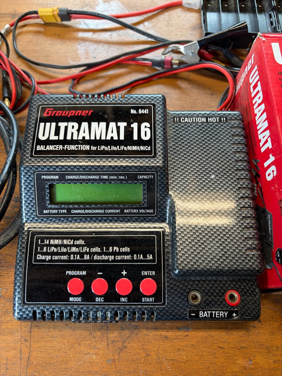 Graupner Ultramat 16 Balancer-oplader, Ophalen of Verzenden, Gebruikt