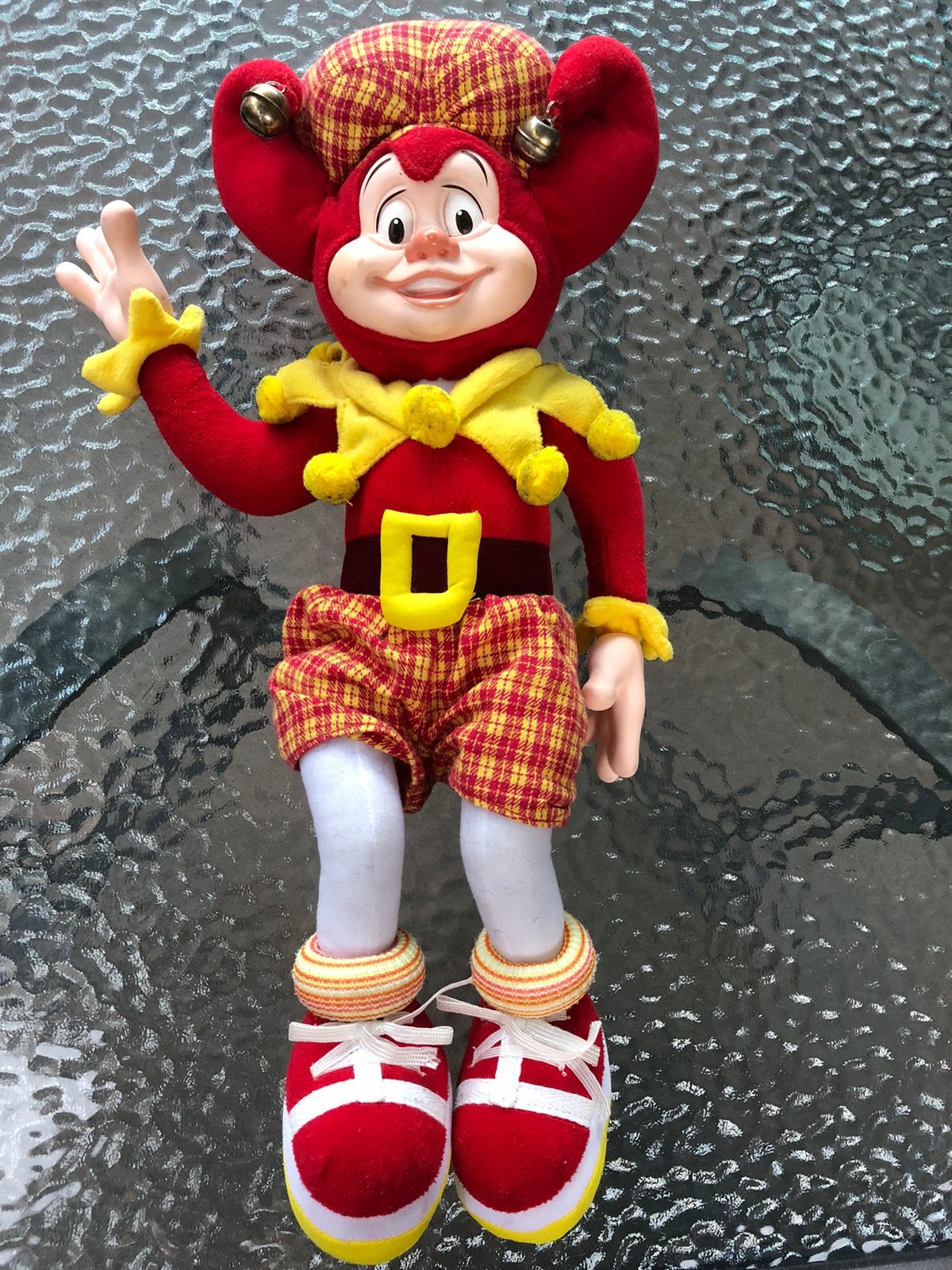 Vintage Pardoes pop in golfoutfit efteling, Verzamelen, Efteling, Ophalen of Verzenden, Zo goed als nieuw, Beeldje of Poppetje