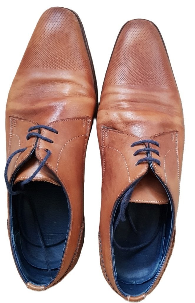 Manfield schoenen maat 43, Kleding | Heren, Schoenen, Manfield, Verzenden, Gedragen, Veterschoenen
