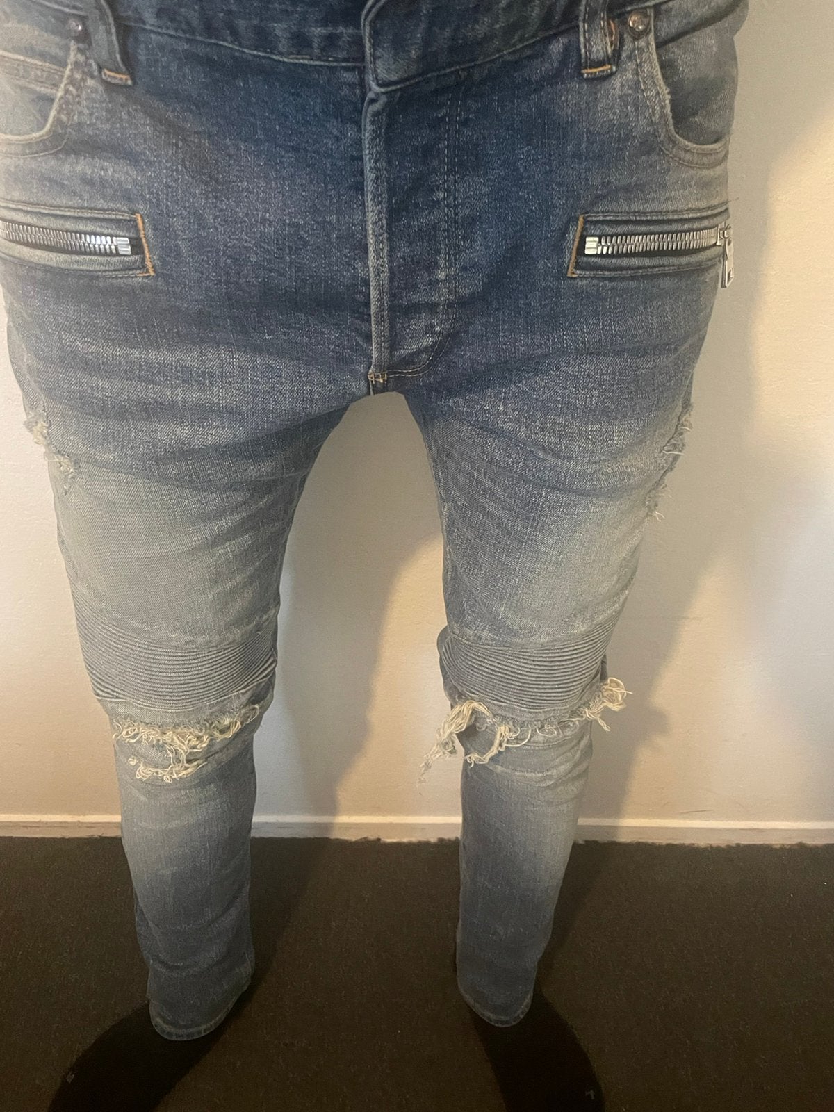 Balmain Jeans, Ophalen of Verzenden, Zo goed als nieuw, Blauw, W32 (confectie 46) of kleiner