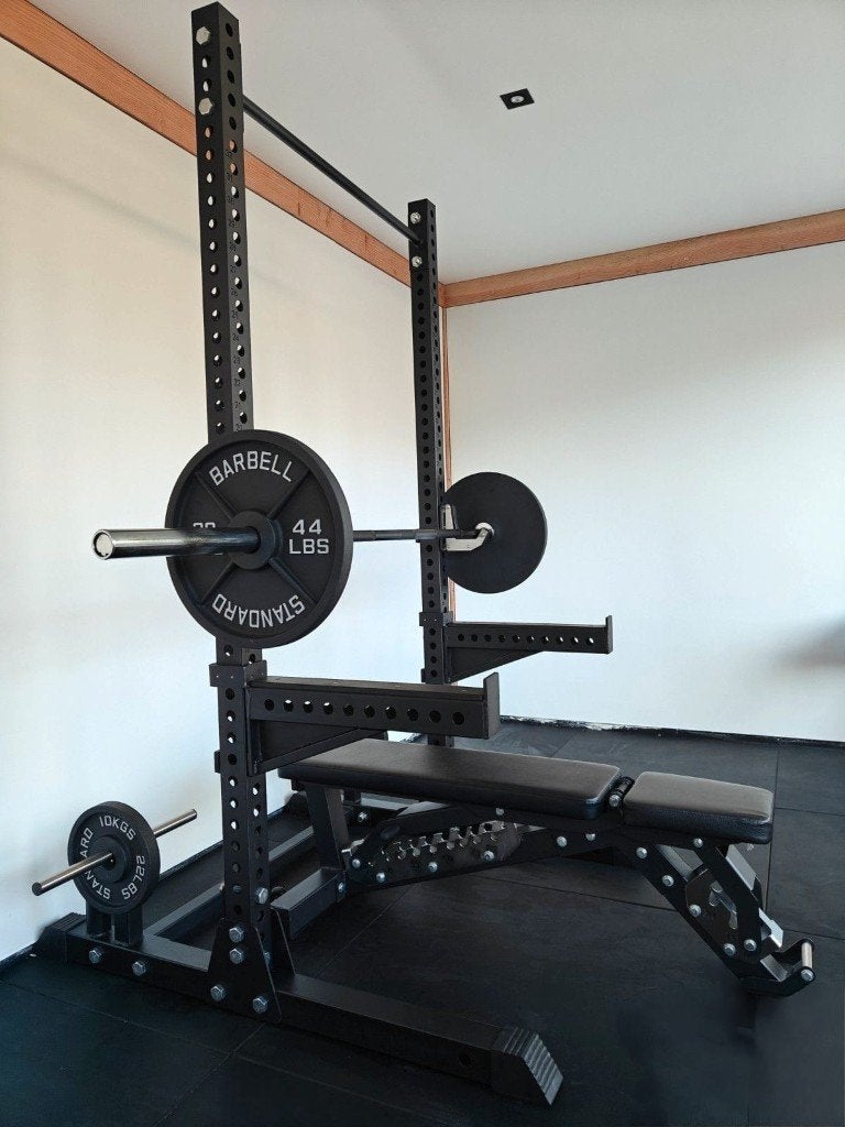 Actie: Gaaf Squat Rack nu voor €595,-, Ophalen, Nieuw, Rug, Overige typen