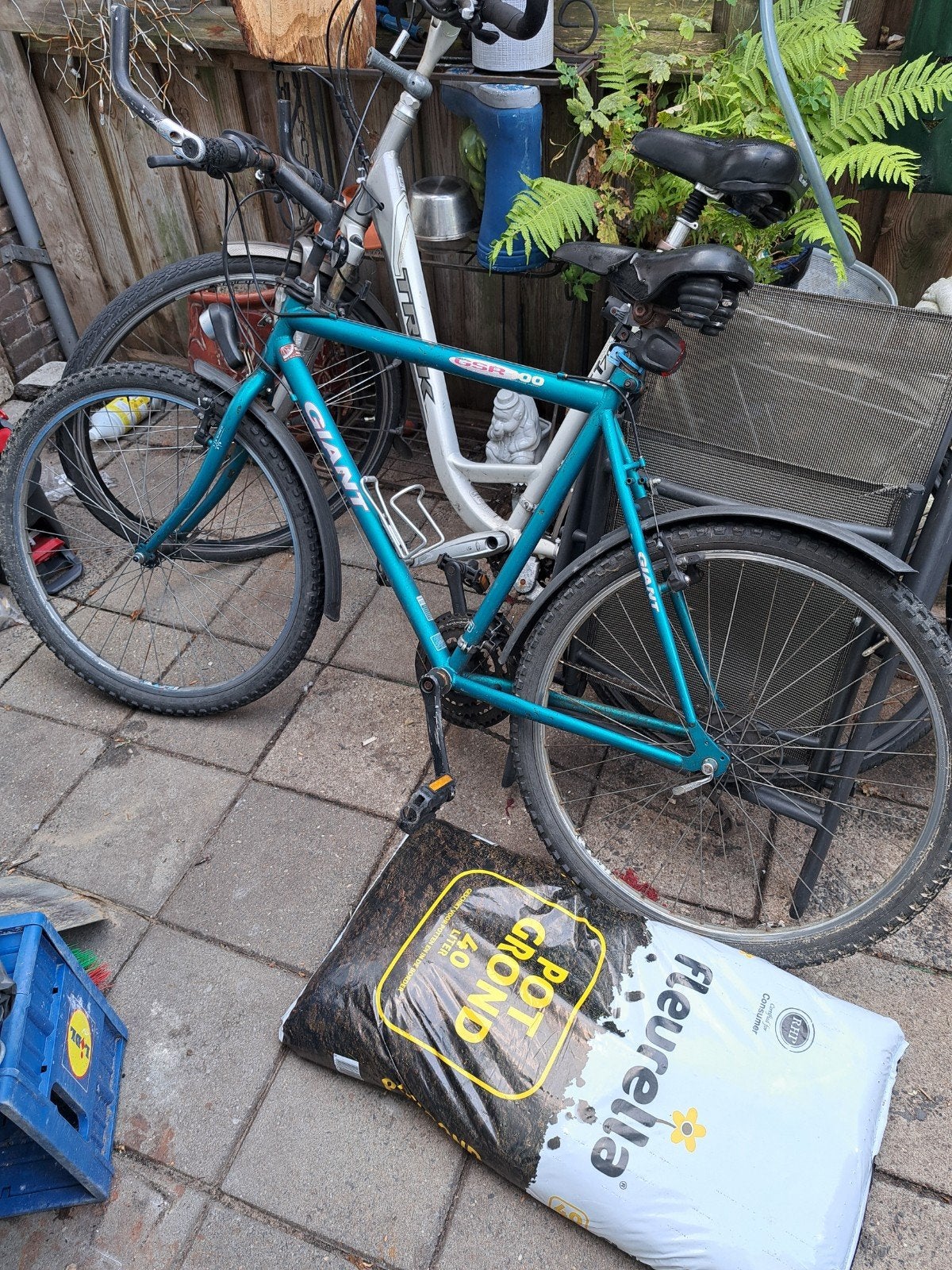 Giant GSR 200 Mountainbike - Turquoise, Ophalen, Gebruikt, 26 inch, Velgrem