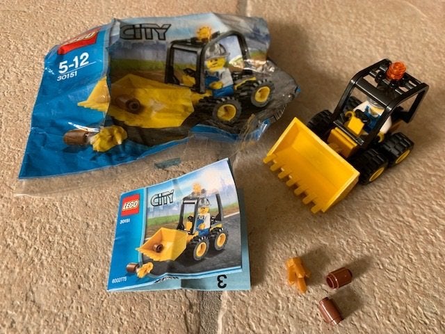 Lego city 30151 mijnwerktuig polybag. Polybag is wel gesche, Ophalen of Verzenden, Gebruikt
