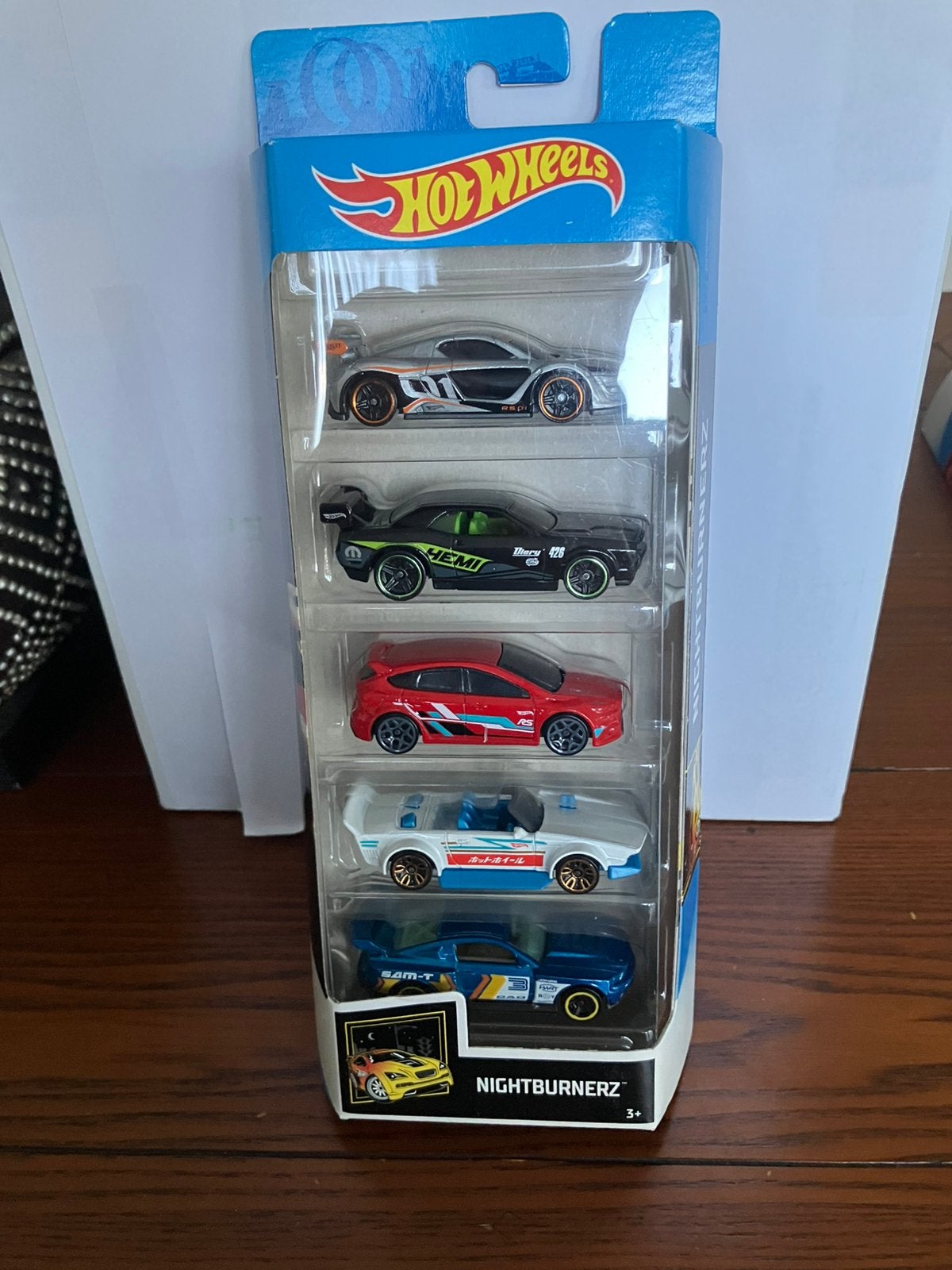 Hot Wheels Nightburnerz 5 Pack, Ophalen of Verzenden, Nieuw