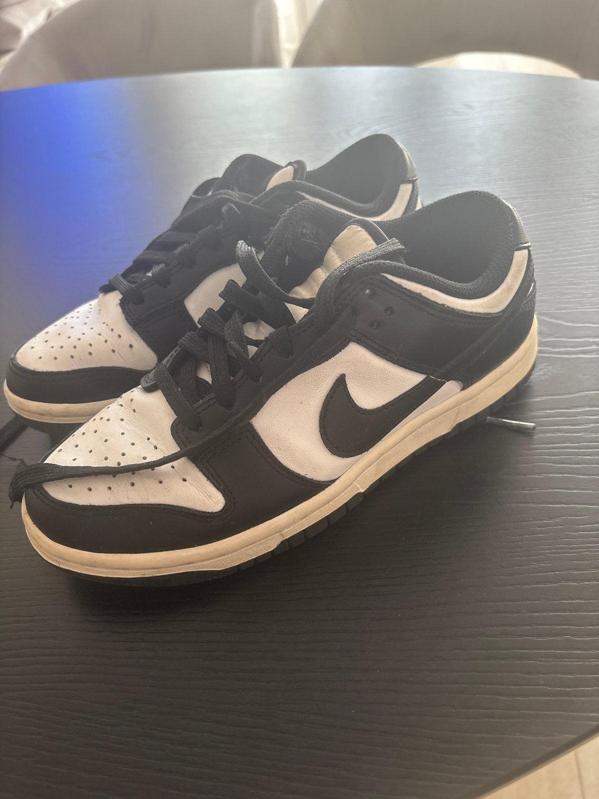 Nike Dunk Low Panda sneakers - Maat 36, Ophalen, Gedragen, Zwart, Sneakers of Gympen