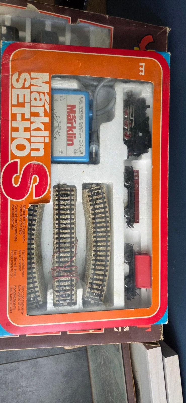 Märklin H0 Startset met Locomotief, Wagons en Rails, Ophalen, Gebruikt