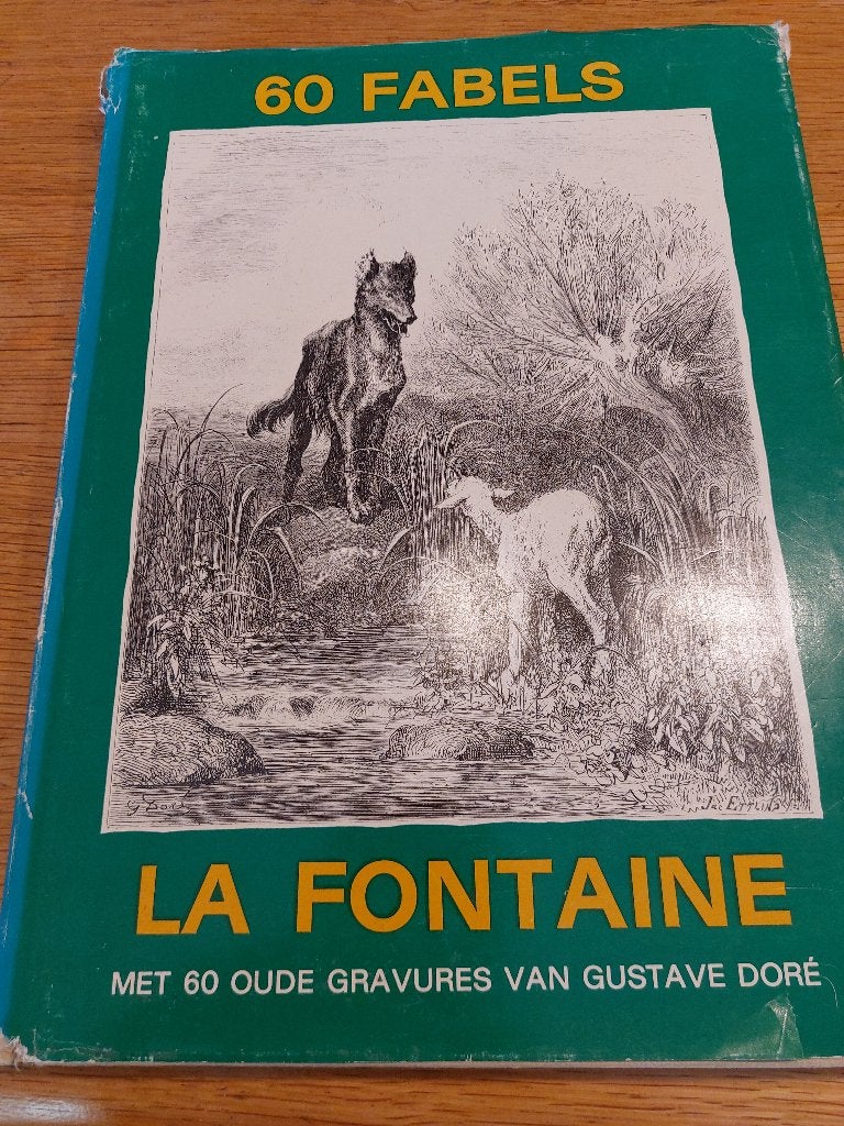 60 fabels La Fontaine, Boeken, Ophalen of Verzenden