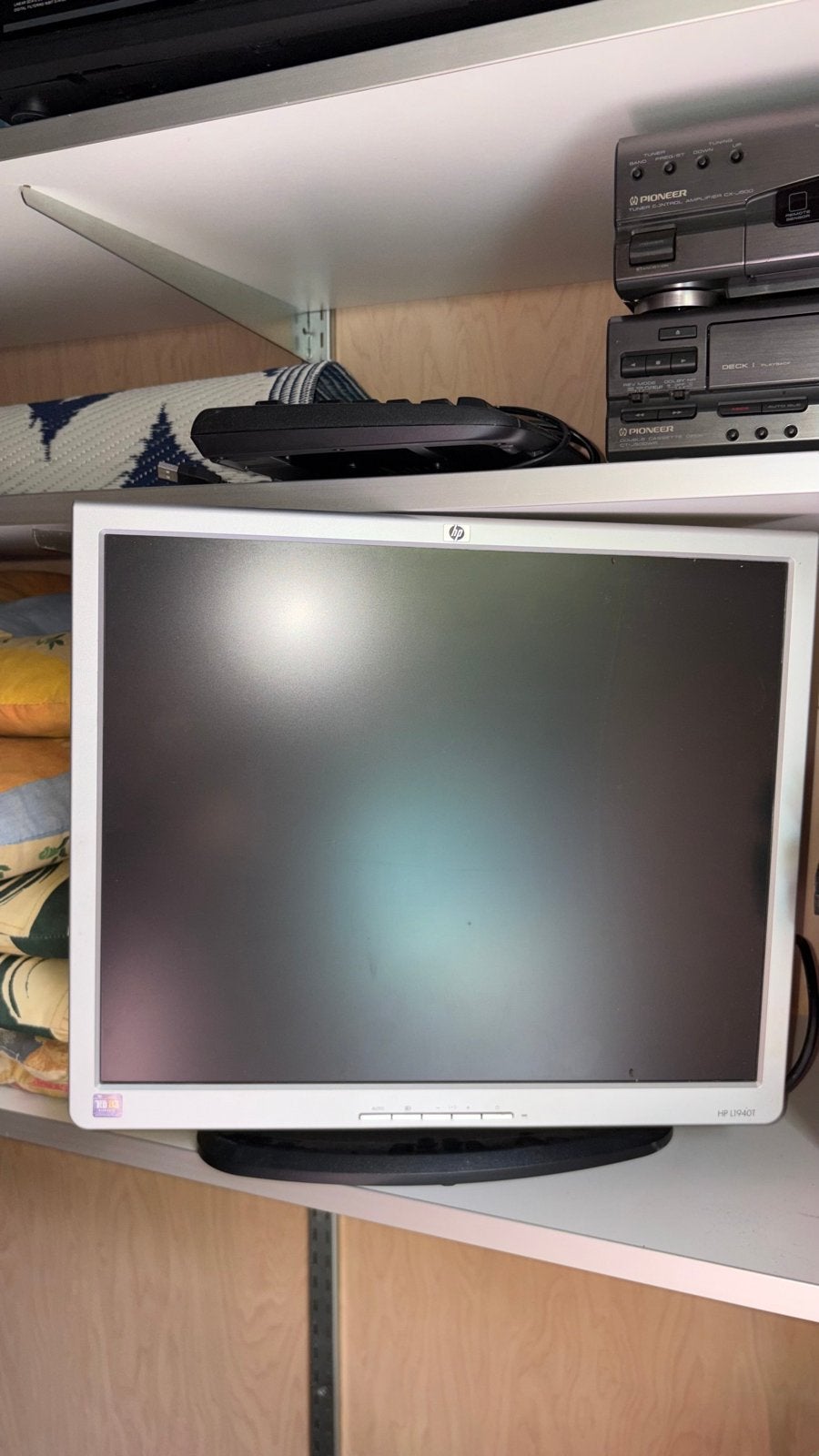 HP Compaq LA2205wg Monitor - Gebruikt, Computers en Software, Ophalen, Gebruikt, In hoogte verstelbaar, Full HD