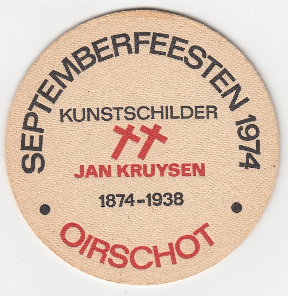1 KROON OIRSCHOT BIERVILTJE, Verzamelen, Biermerken, Ophalen of Verzenden, Gebruikt, Viltje(s), Overige merken