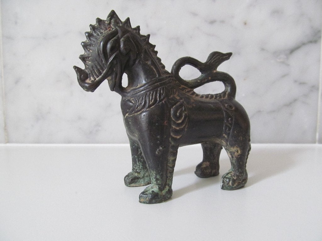 "Singha" tempelbewaker, Ophalen of Verzenden