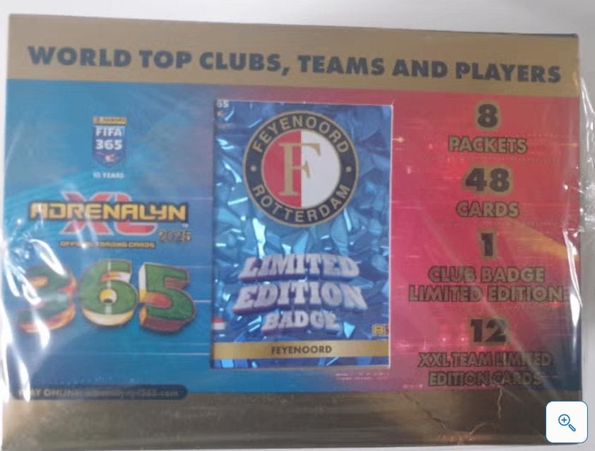 Panini Adrenalyn XL FIFA 365 2025 Feyenoord Gift box, Ophalen of Verzenden, Nieuw, Feyenoord, Spelerskaart