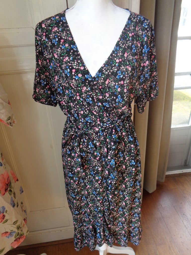FOS AMSTERDAM jurk:mt XL, Kleding | Dames, Jurken, Zo goed als nieuw, Maat 46/48 (XL) of groter, Overige kleuren, Knielengte, Ophalen of Verzenden