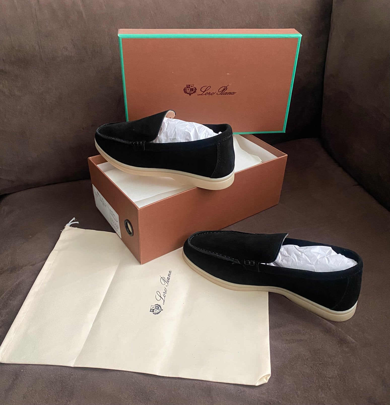 Loro piana loafer zwart, Ophalen of Verzenden, Nieuw, Loafers