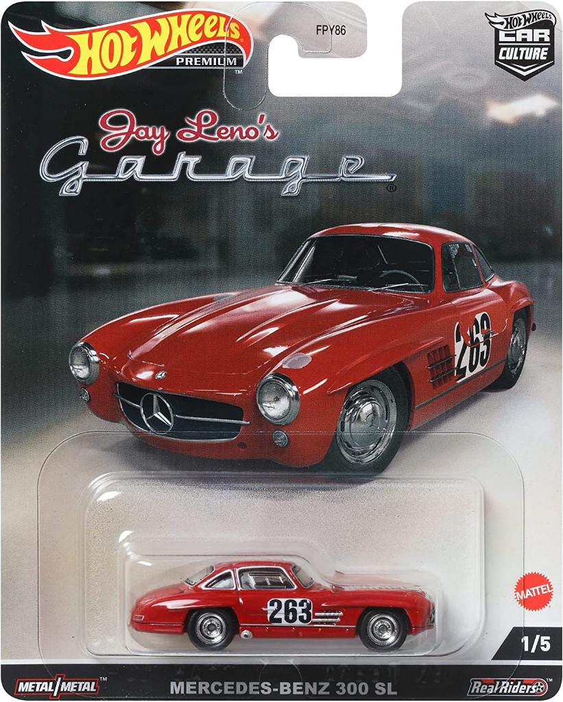 Hot Wheels Premium Mercedes-Benz 300 SL Jay Leno's Garage, Ophalen of Verzenden, Nieuw