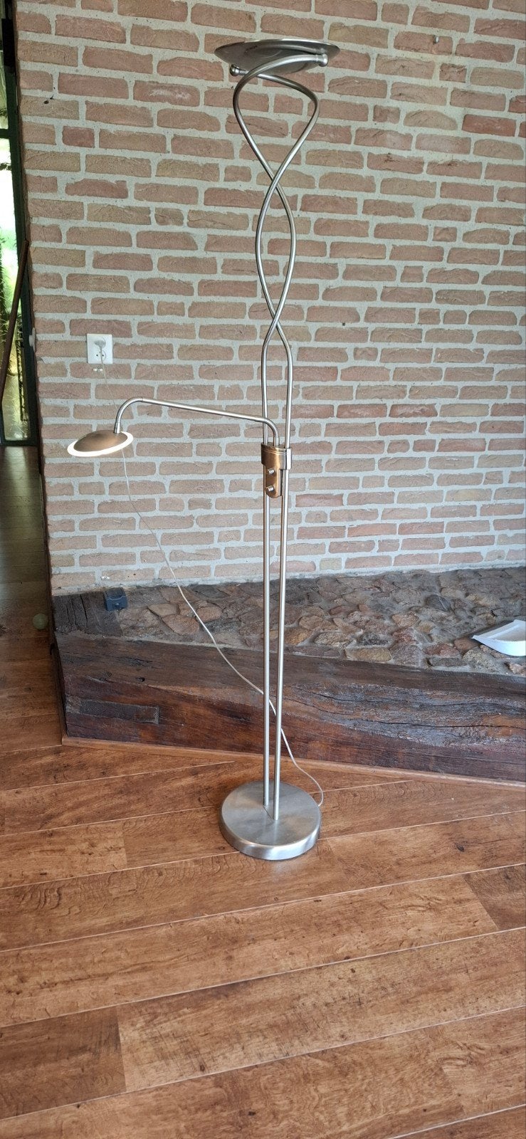 Staande lamp, Ophalen, Gebruikt, Metaal, 150 tot 200 cm