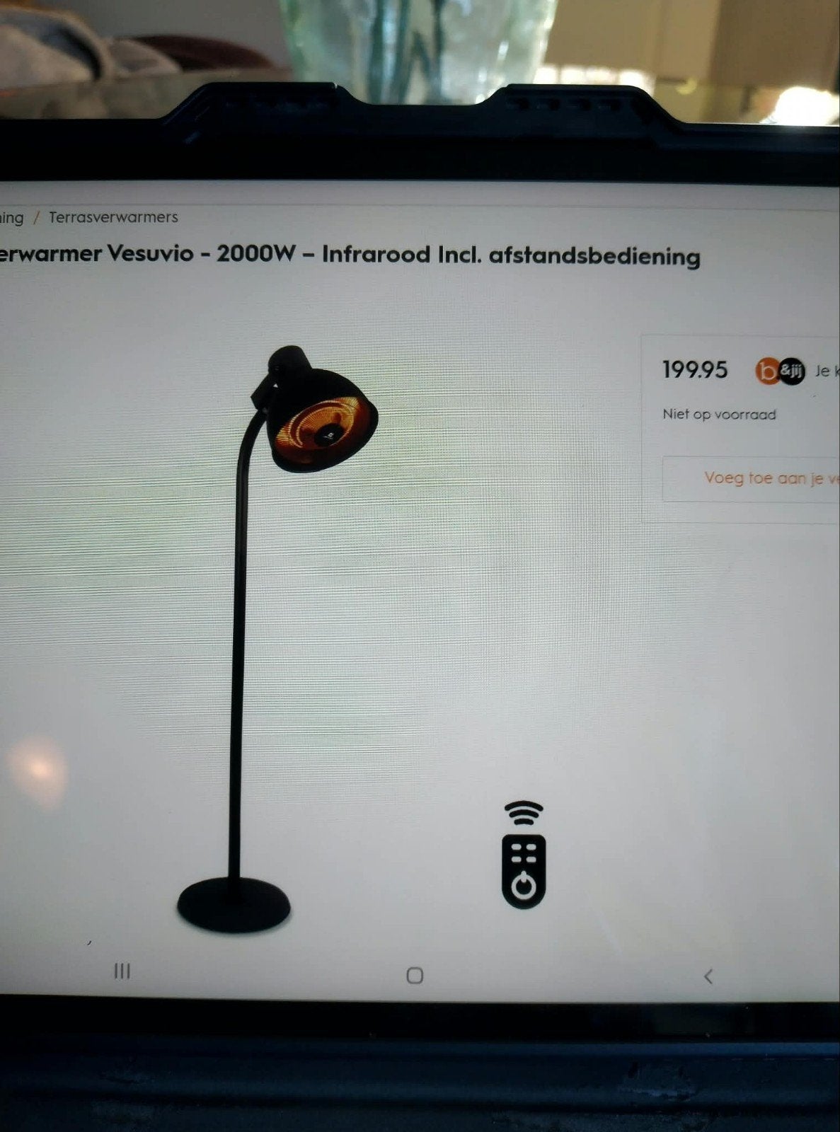 Terras Heater nieuw, Ophalen, Nieuw