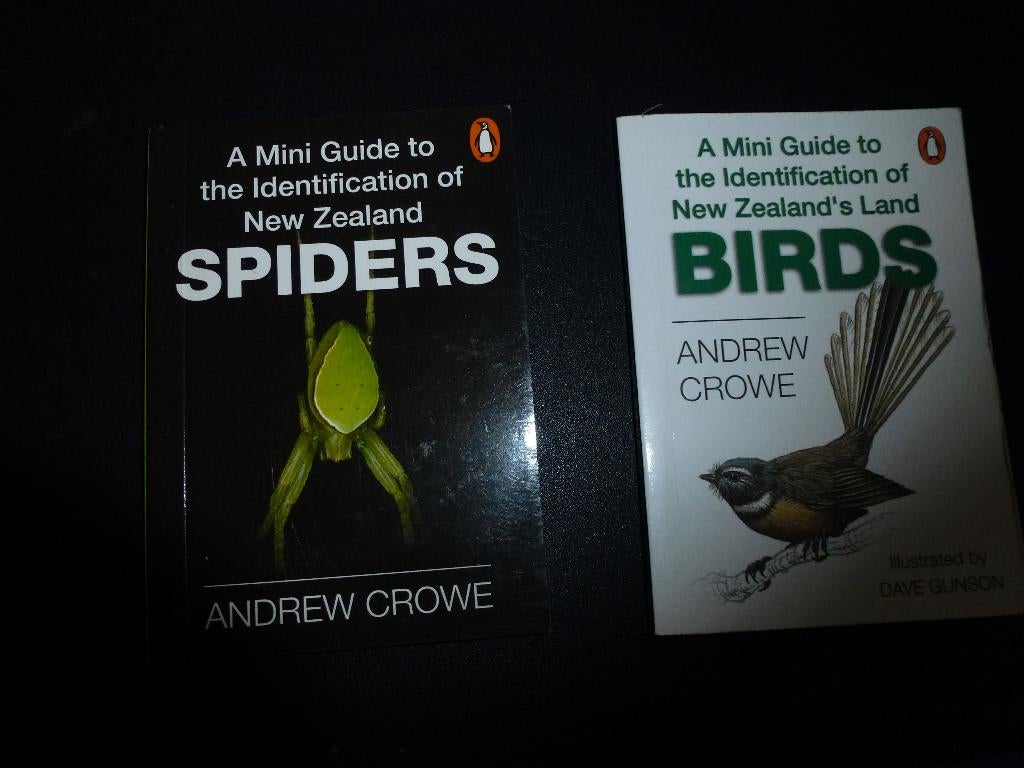 Te koop boekjes spiders en birds van New Seeland, Ophalen of Verzenden, Nieuw