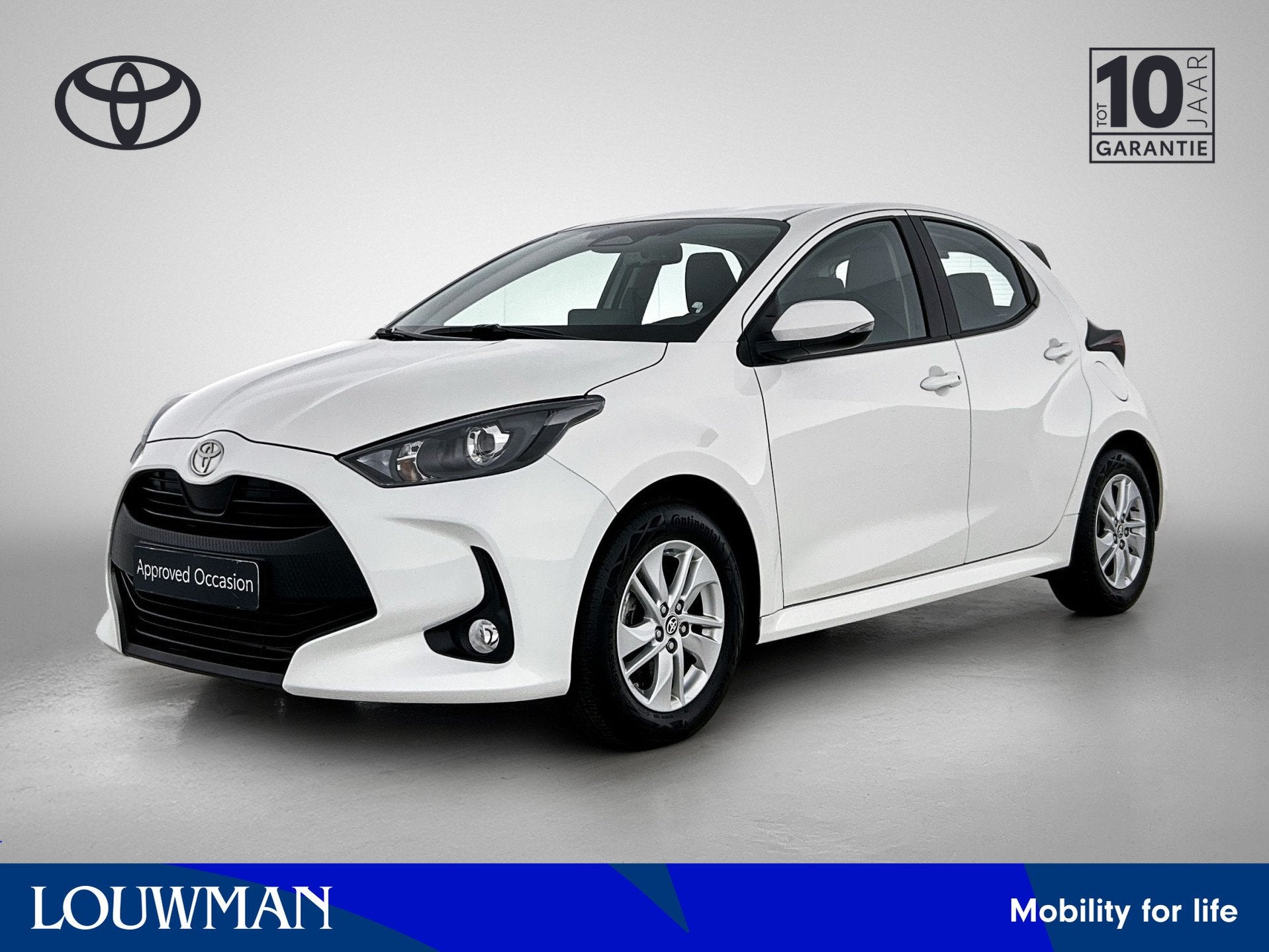 Toyota Yaris 1.5 Hybrid 115 Active | BTW Voertuig | Apple Ca, Gebruikt, Wit, 1490 cc, Bedrijf