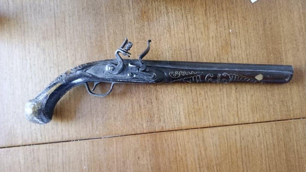Ottomaans flintlock pistool, Verzamelen, Militaria | Algemeen, Ophalen of Verzenden, Landmacht, Nederland