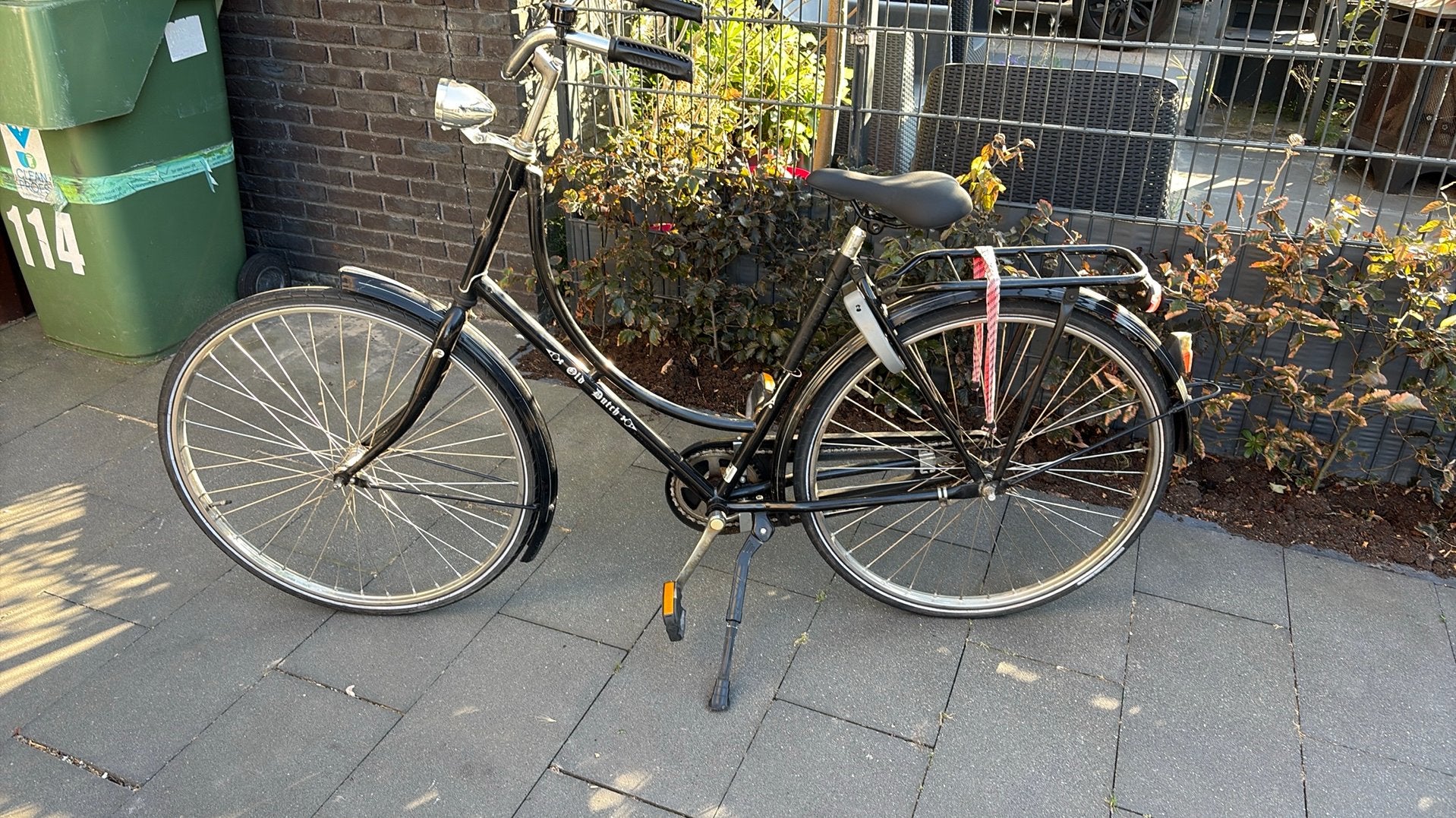 Omafiets met gebroken frame, Fietsen en Brommers, 55 tot 59 cm, Ophalen, Terugtraprem
