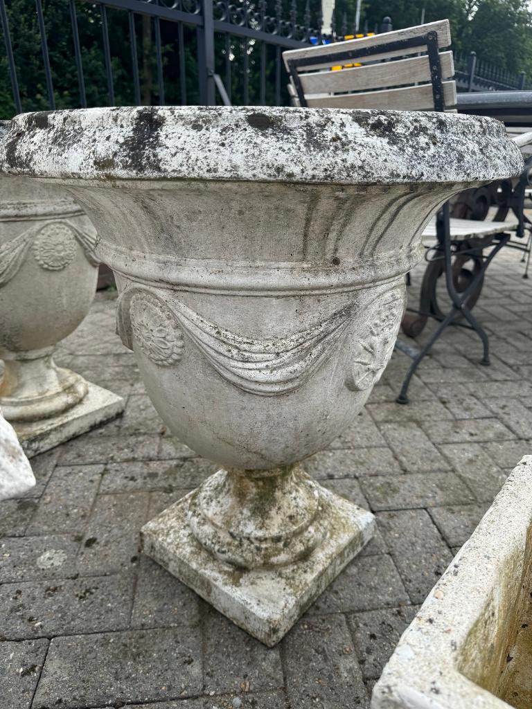 Grote VAAS BLOEMPOT ANTIEKE POT Versailles marmercement, Ophalen, Gebruikt, Wilms, Info@houseofcoco.nl