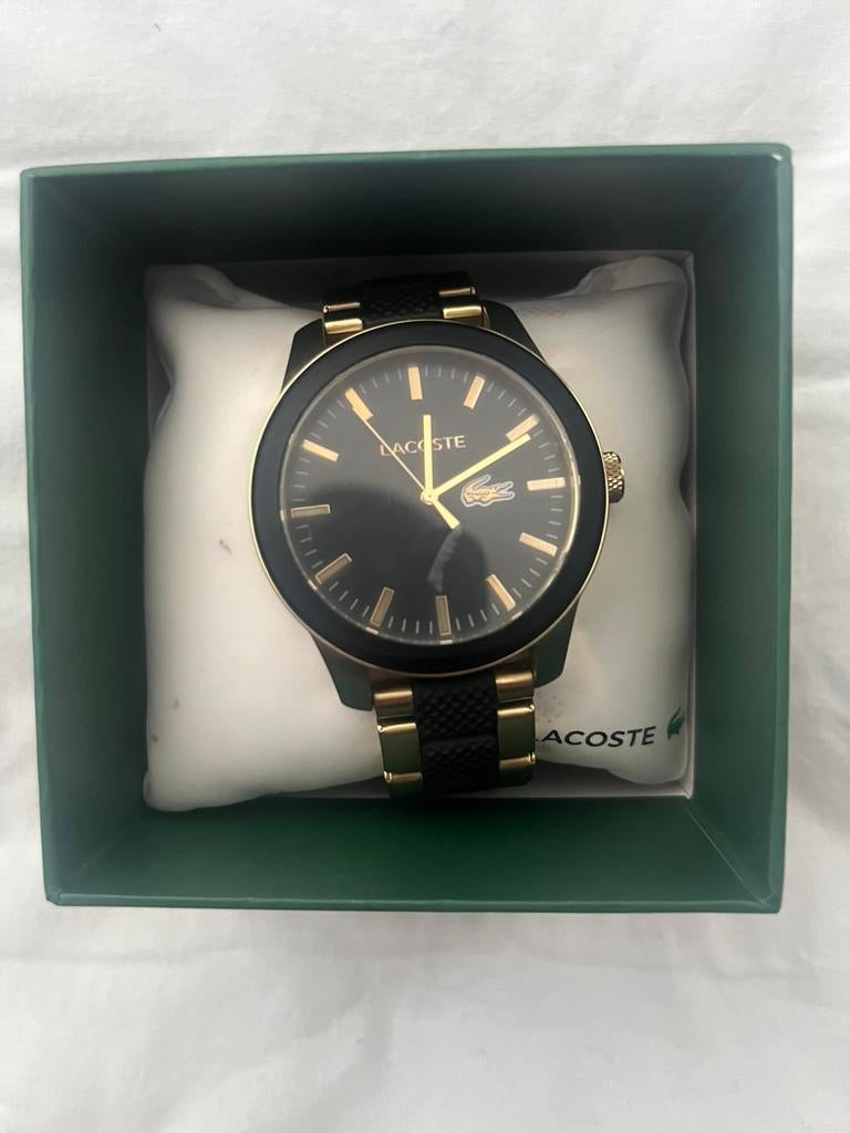 Lacoste horloge watch, Ophalen of Verzenden, Zo goed als nieuw, Staal, Overige merken