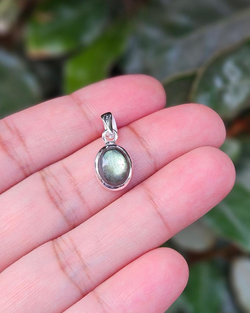 Labradoriet Hanger Garoeda - Echt Zilver, Hoofdstraat 18c, Info@lavicollection.com, Nieuw, Ophalen of Verzenden