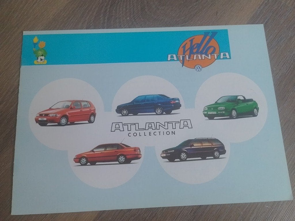 VW Volkswagen Golf,Polo,Vento,Passat Atlanta Actie1996, Ophalen of Verzenden, Nieuw, Volkswagen