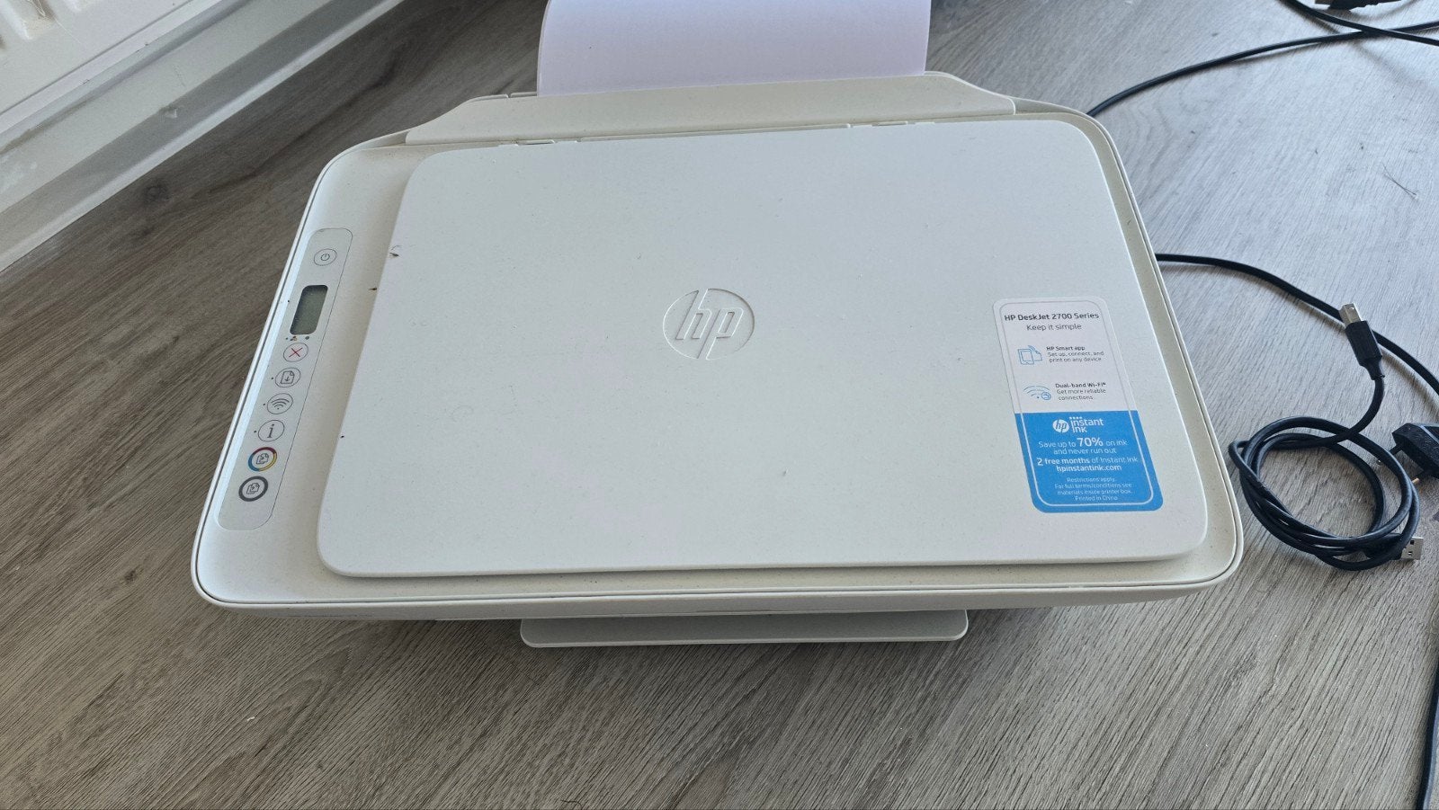 HP DeskJet 2700 All-in-One Printer, Computers en Software, Printers, Zo goed als nieuw, All-in-one, Inkjetprinter, Kleur printen