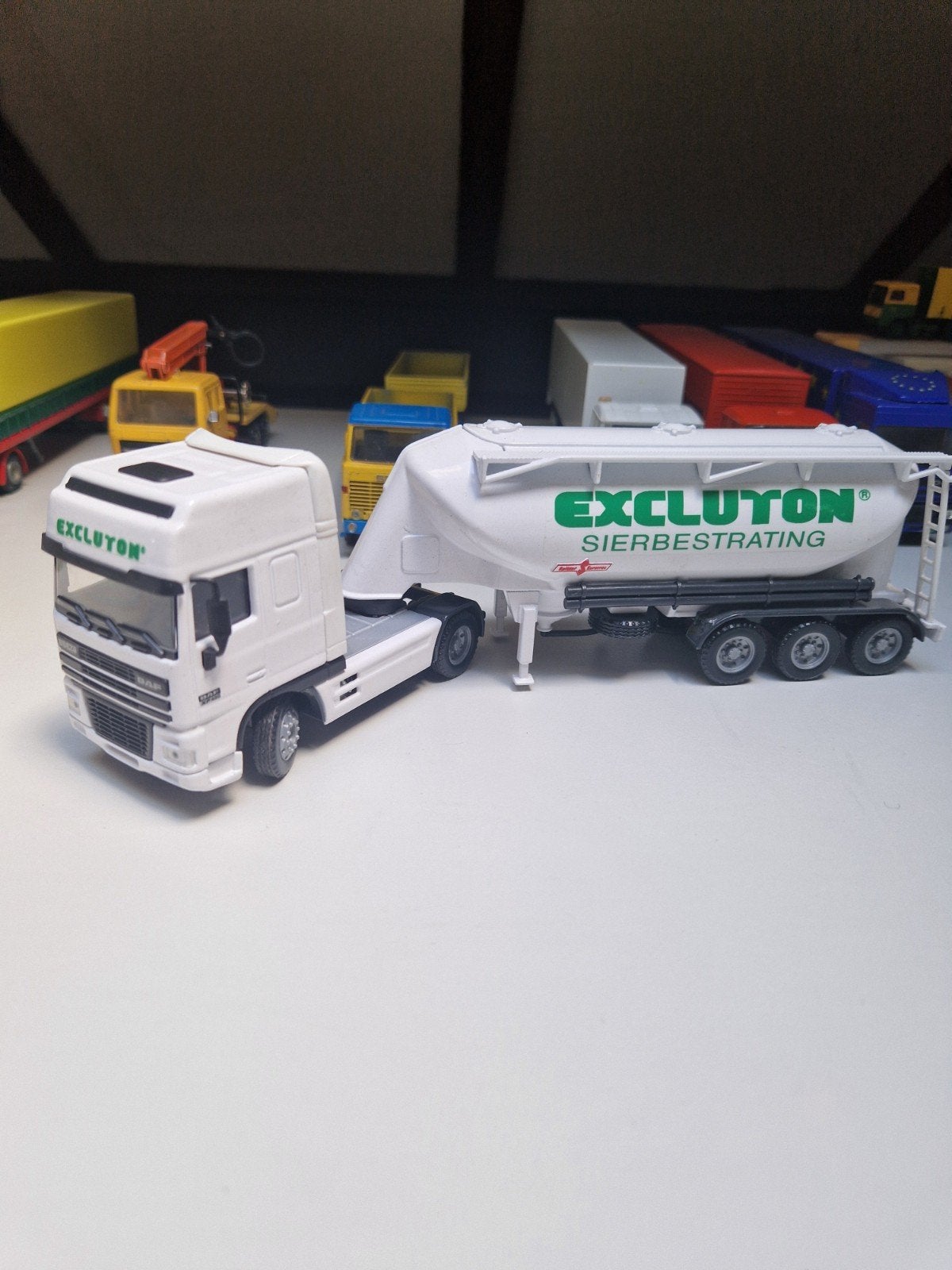 Daf 95 xf . EXCLUTON.  Bulkwagen, Ophalen of Verzenden, Zo goed als nieuw, Bus of Vrachtwagen, Lion Toys