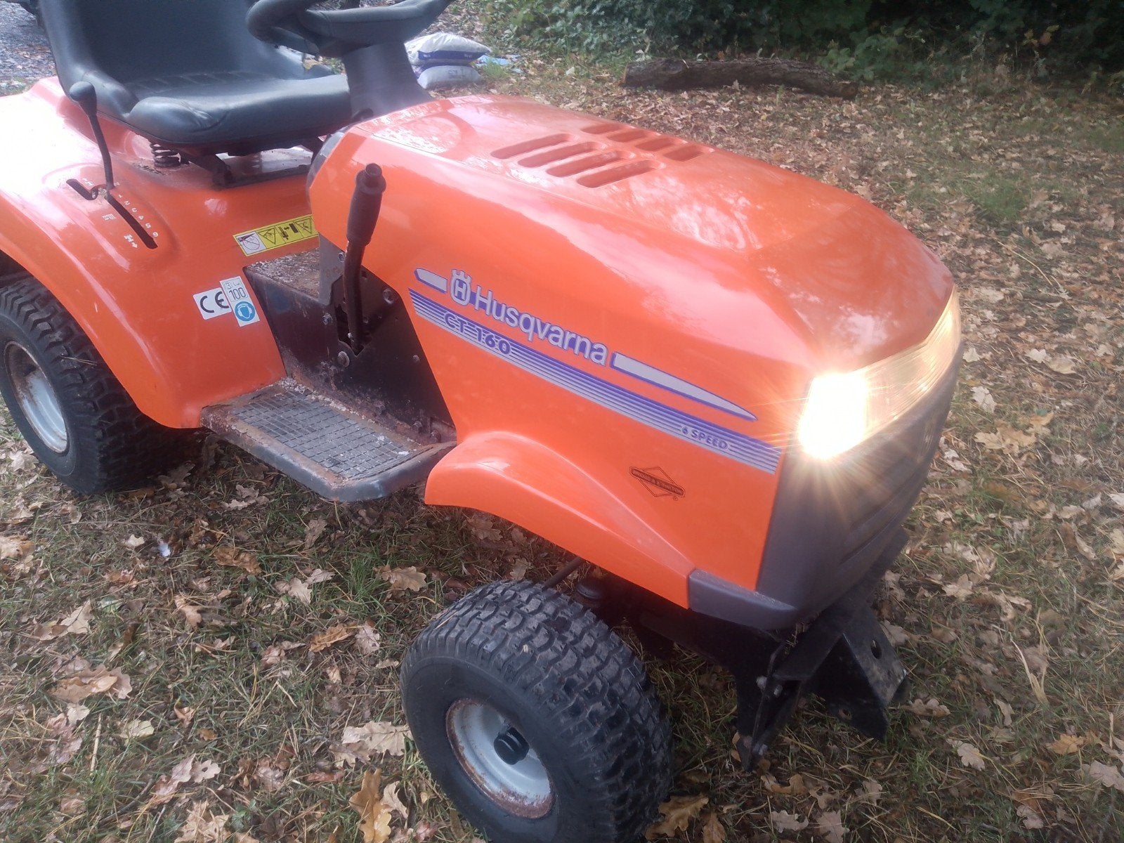 Husqvarna ct160 zitmaaier, Ophalen, Gebruikt, Husqvarna, Elektrische starter