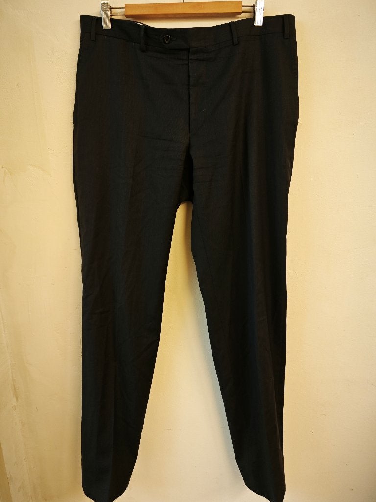 Pantalon Canali, Ophalen of Verzenden, Zo goed als nieuw, Maat 52/54 (L), Zwart