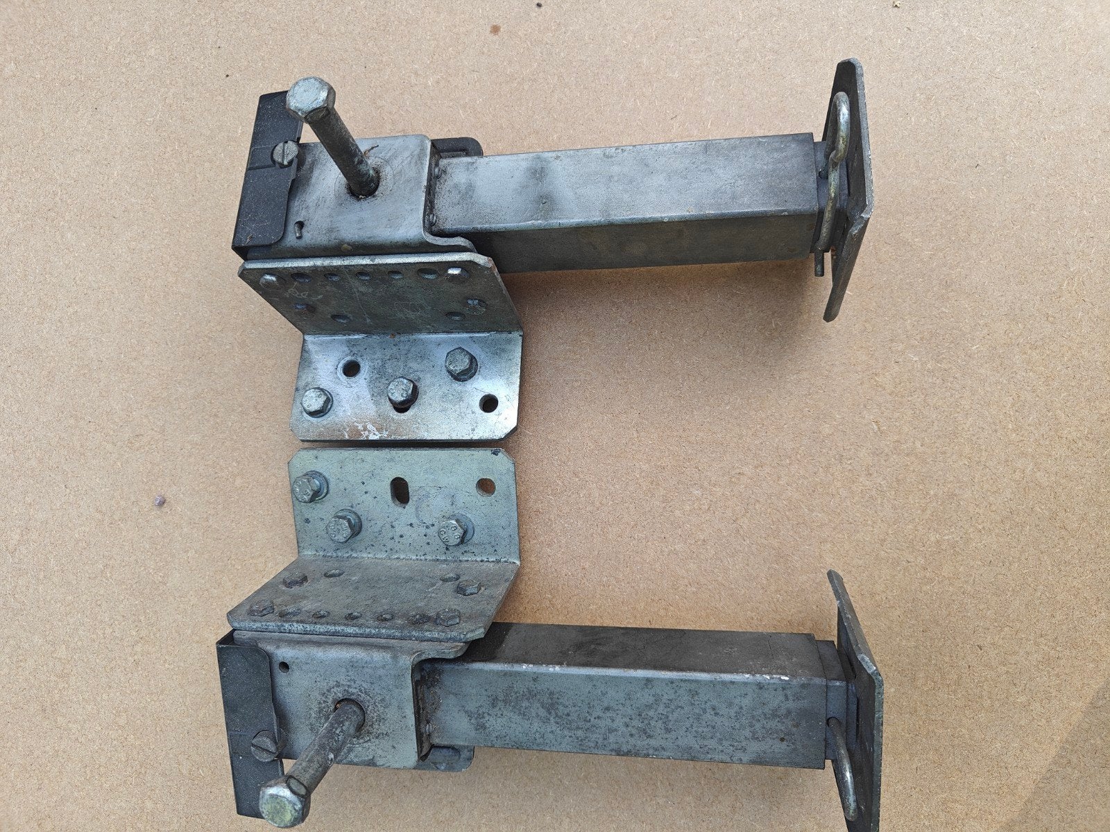 Uitdraaisteunen set voor camper/caravan (Sawiko Moka 500kg), Ophalen of Verzenden, Gebruikt